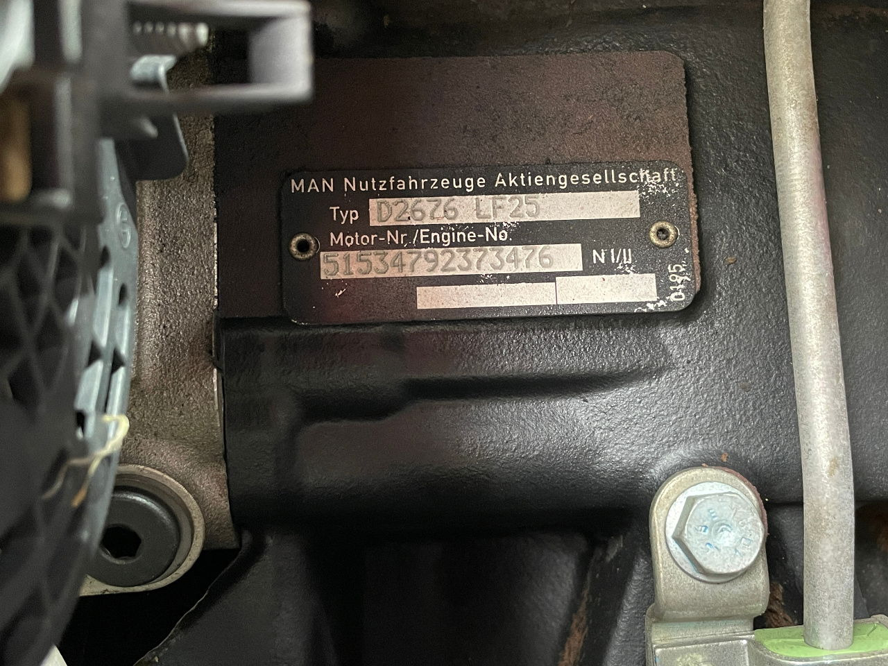 MAN Motor MAN TGX TGS D2676 Euro 6 Lf25 LF 25 - Motore e ricambi per Camion: foto 5 MAN Motor MAN TGX TGS D2676 Euro 6 Lf25 LF 25 - Motore e ricambi per Camion: foto 5