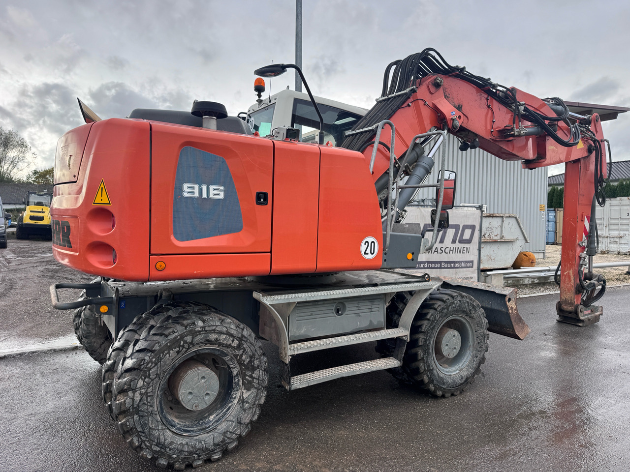 Escavatore gommato LIEBHERR A 916 Litronic: foto 6