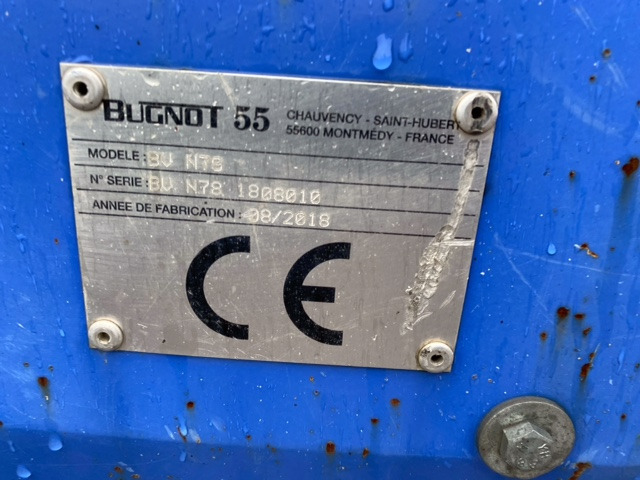 BUGNOT BVN 78 - Cippatrice: foto 2 BUGNOT BVN 78 - Cippatrice: foto 2