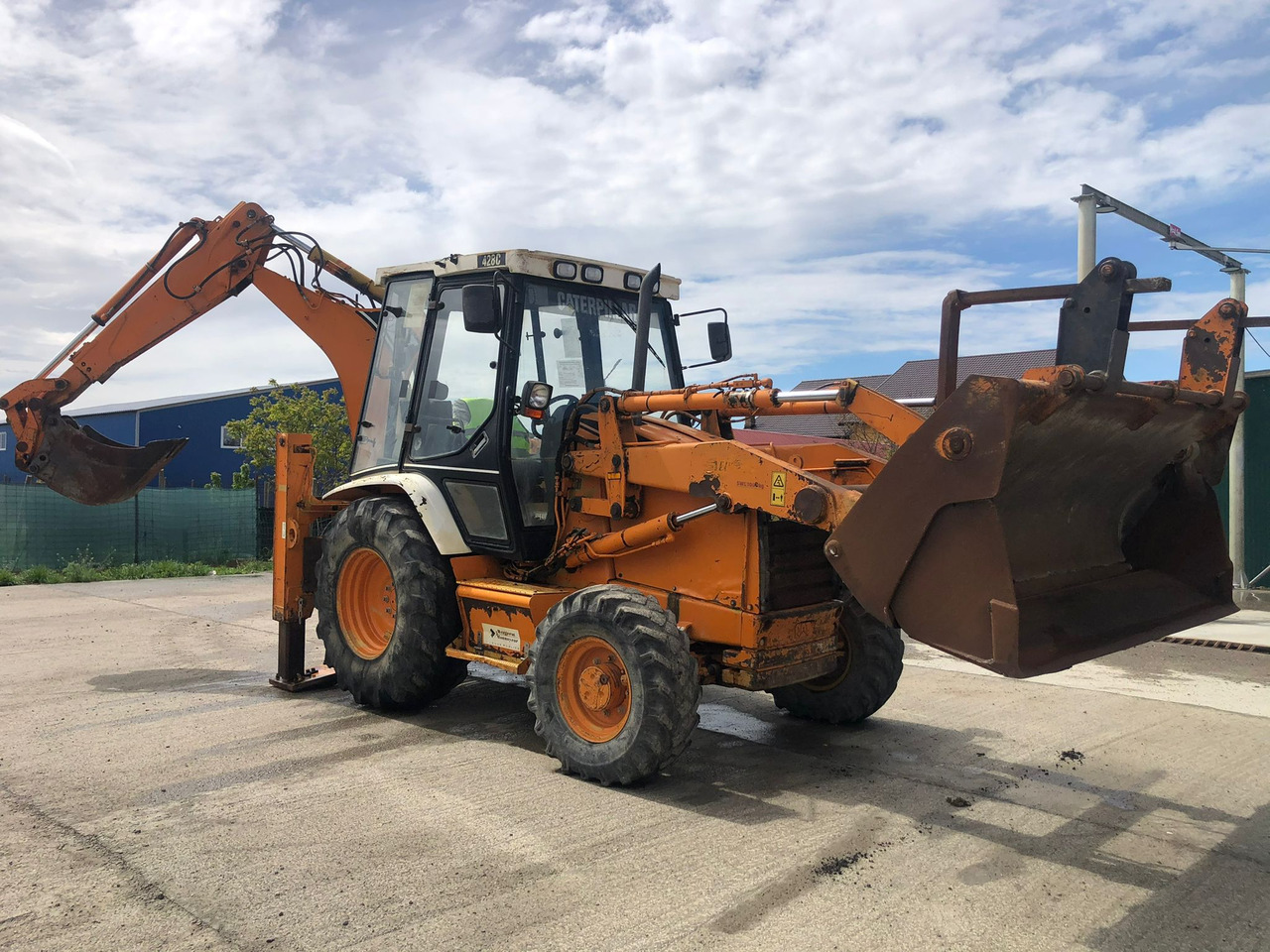 CATERPILLAR 428 C TERRACING EQUIPMENT BULLDOEXCAVATOR - Terna: foto 4 CATERPILLAR 428 C TERRACING EQUIPMENT BULLDOEXCAVATOR - Terna: foto 4
