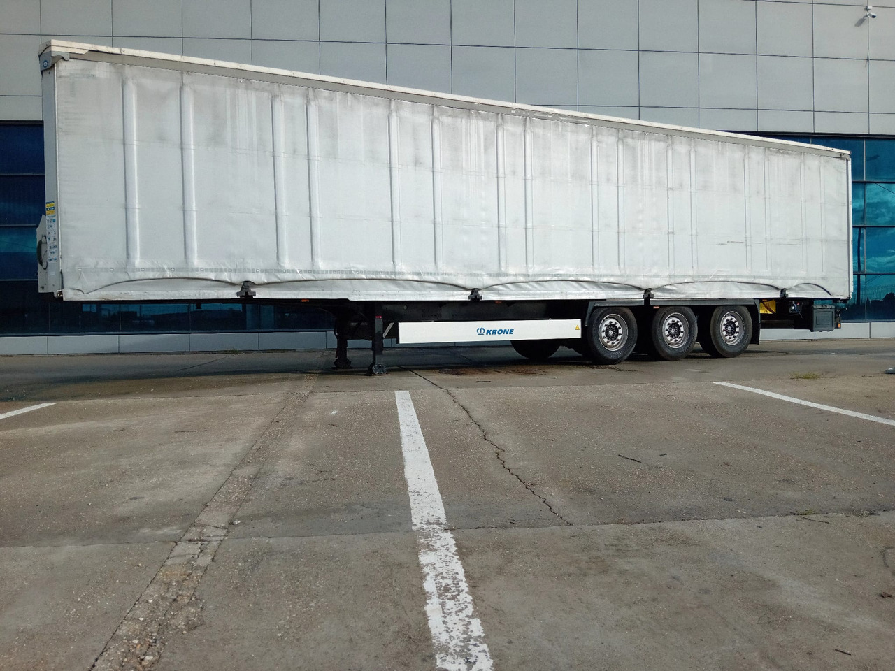 Krone Sliding Tarpaulin Semi-trailer Standard, TOP ! - Semirimorchio centinato: foto 1 Krone Sliding Tarpaulin Semi-trailer Standard, TOP ! - Semirimorchio centinato: foto 1