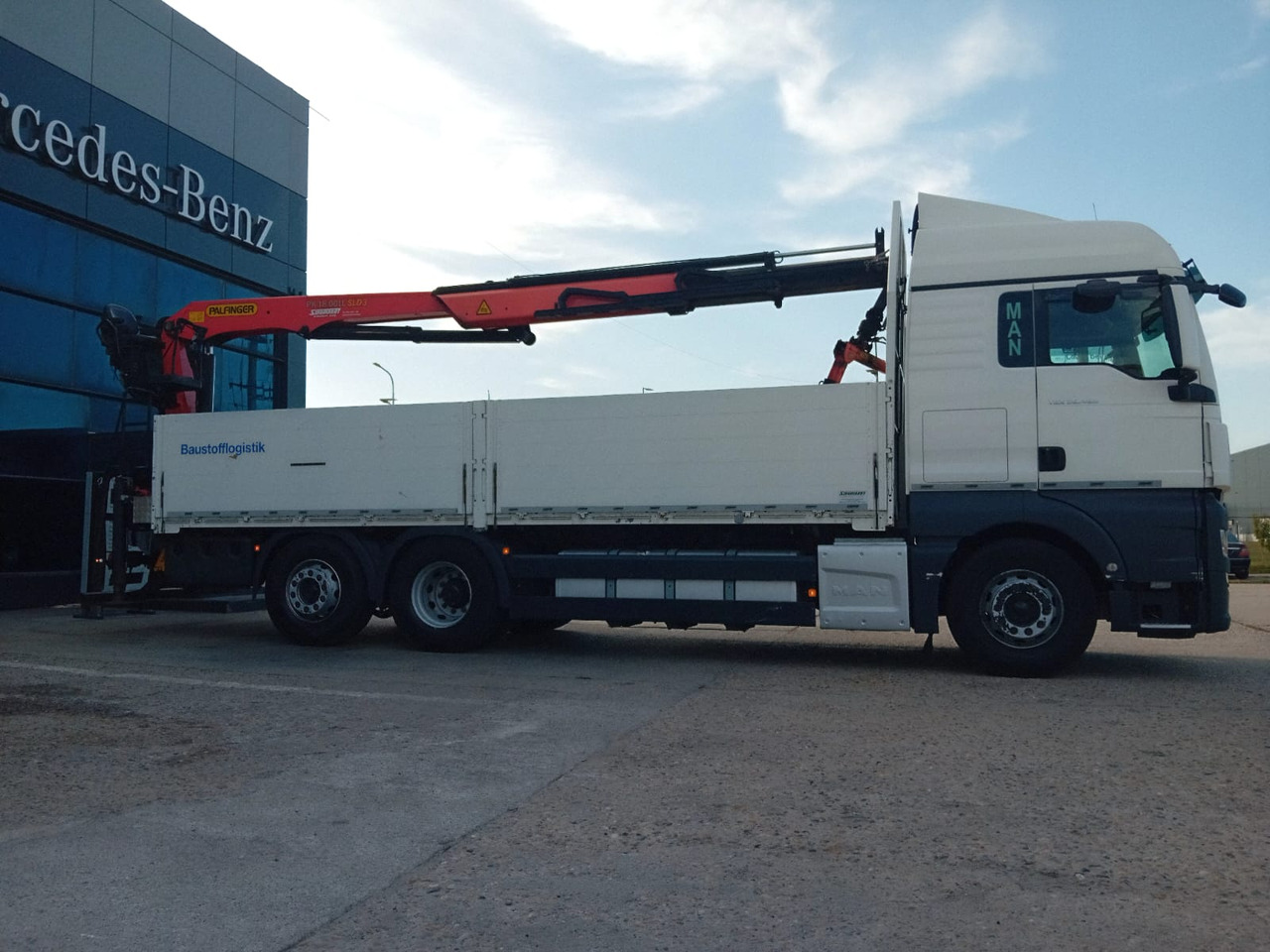 MAN TGX 26.460 6×2, Palfinger Crane PK 18001L - Autocarro con pianale/ Cassone fisso, Camion con gru: foto 4 MAN TGX 26.460 6×2, Palfinger Crane PK 18001L - Autocarro con pianale/ Cassone fisso, Camion con gru: foto 4