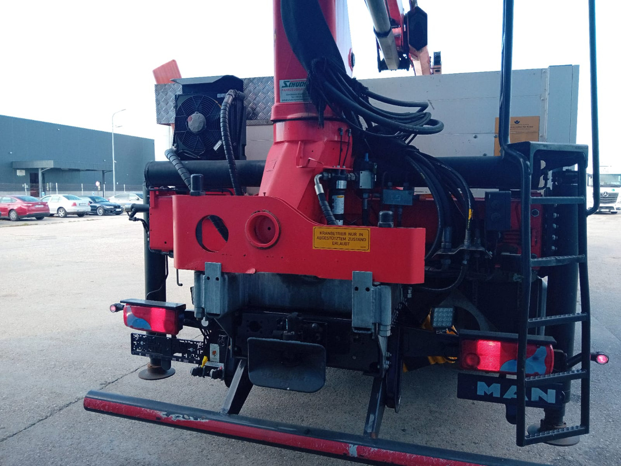 MAN TGX 26.460 6×2, Palfinger Crane PK 18001L - Autocarro con pianale/ Cassone fisso, Camion con gru: foto 5 MAN TGX 26.460 6×2, Palfinger Crane PK 18001L - Autocarro con pianale/ Cassone fisso, Camion con gru: foto 5