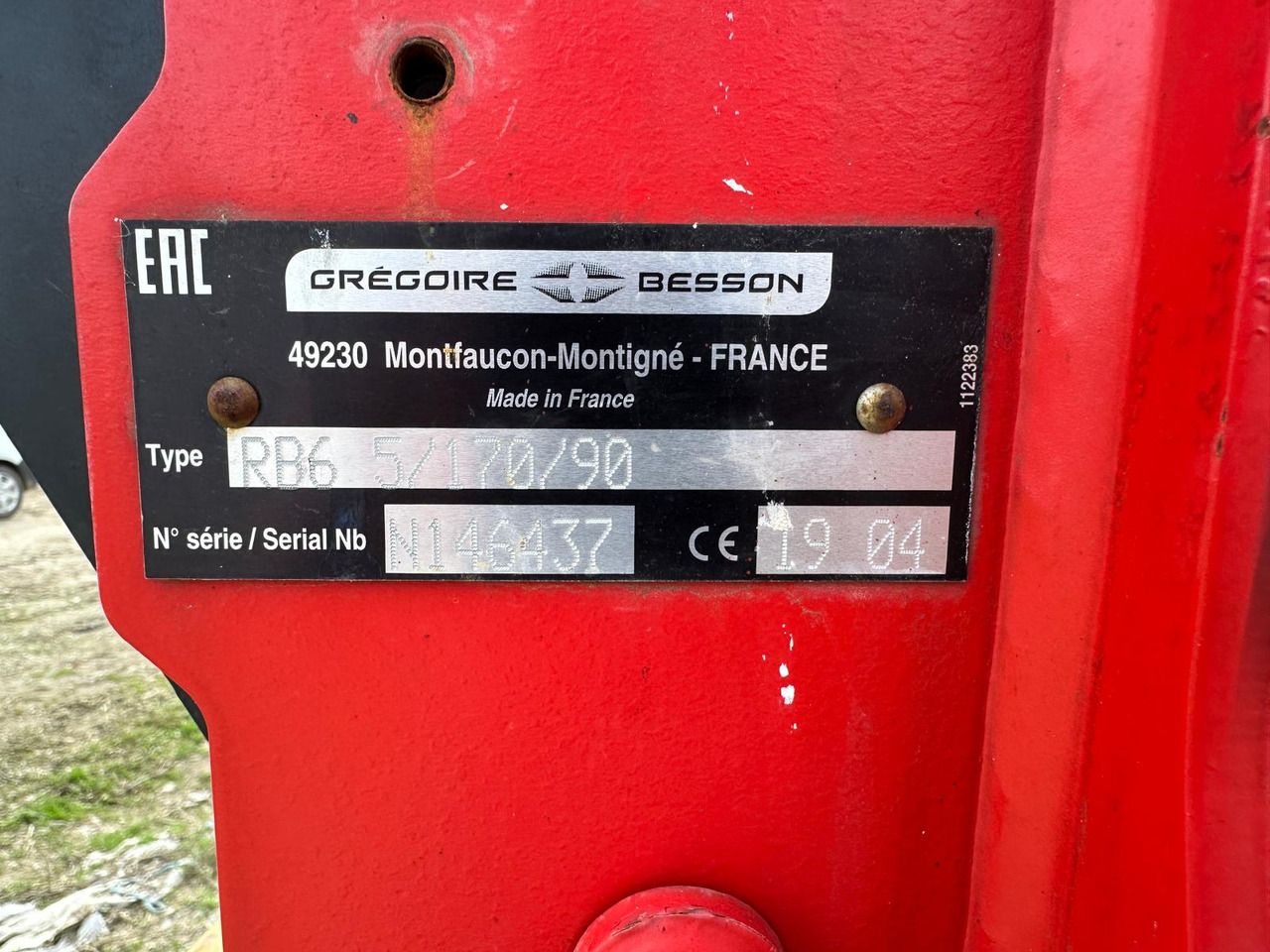 Plow Gregoire Besson Rover 60 - Aratro: foto 5 Plow Gregoire Besson Rover 60 - Aratro: foto 5
