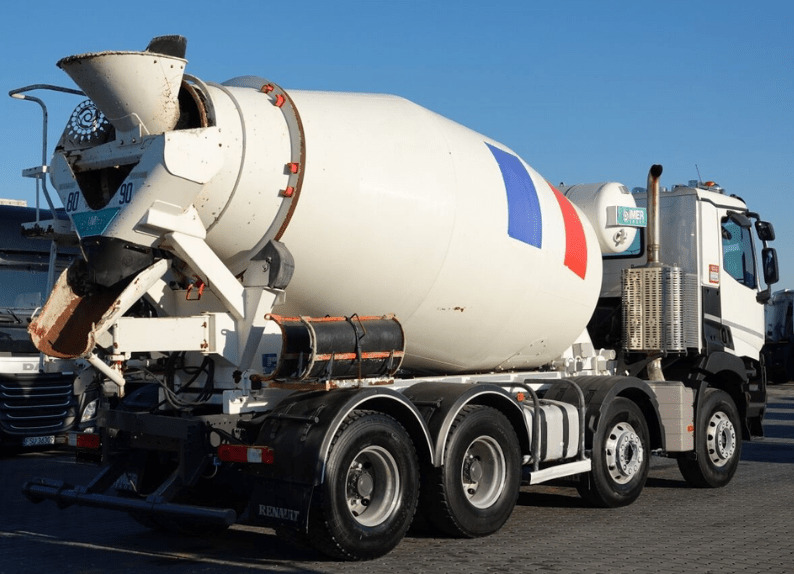 Renault C 430 8×4 Beton Mixer 9m3, TOP !!! - Autobetoniera: foto 3 Renault C 430 8×4 Beton Mixer 9m3, TOP !!! - Autobetoniera: foto 3
