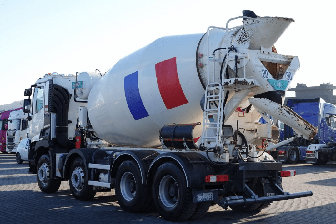 Renault C 430 8×4 Beton Mixer 9m3, TOP !!! - Autobetoniera: foto 2 Renault C 430 8×4 Beton Mixer 9m3, TOP !!! - Autobetoniera: foto 2