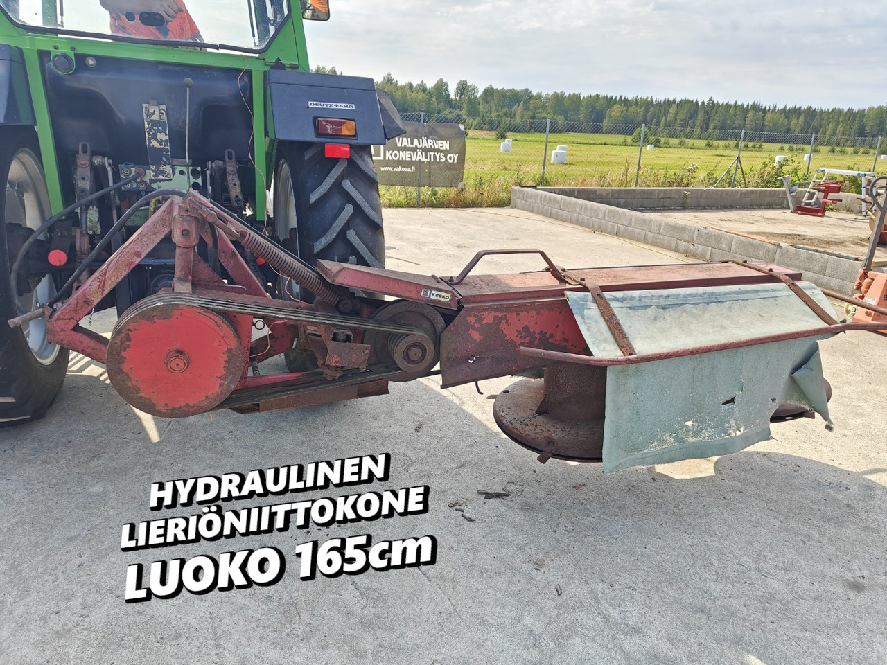 Luoko 165cm lieriöniittokone - hydraulinen - Falciatrice: foto 1 Luoko 165cm lieriöniittokone - hydraulinen - Falciatrice: foto 1