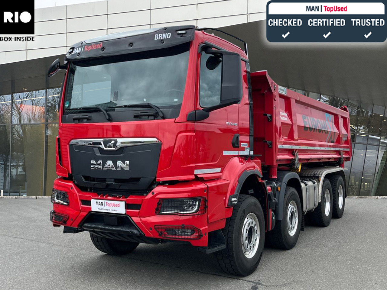MAN TGS 35.480 8x4 BB CH WARRANTY 4/2027 Euro6 Klima - Autocarro ribaltabile: foto 1 MAN TGS 35.480 8x4 BB CH WARRANTY 4/2027 Euro6 Klima - Autocarro ribaltabile: foto 1