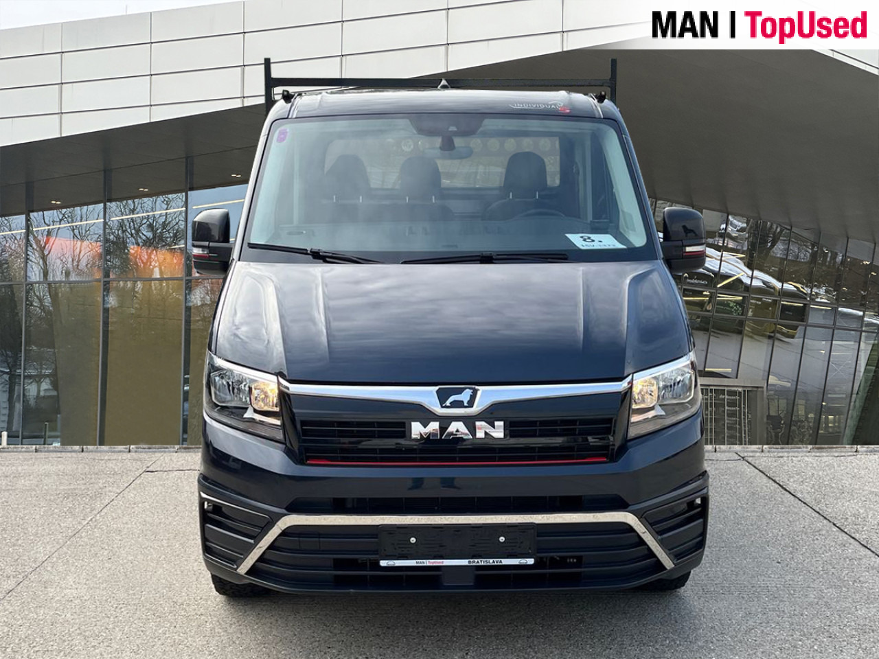 Furgone con cassone fisso MAN TGE 3.180 4X4 Individual SB, Automatic, Flat bed: foto 9