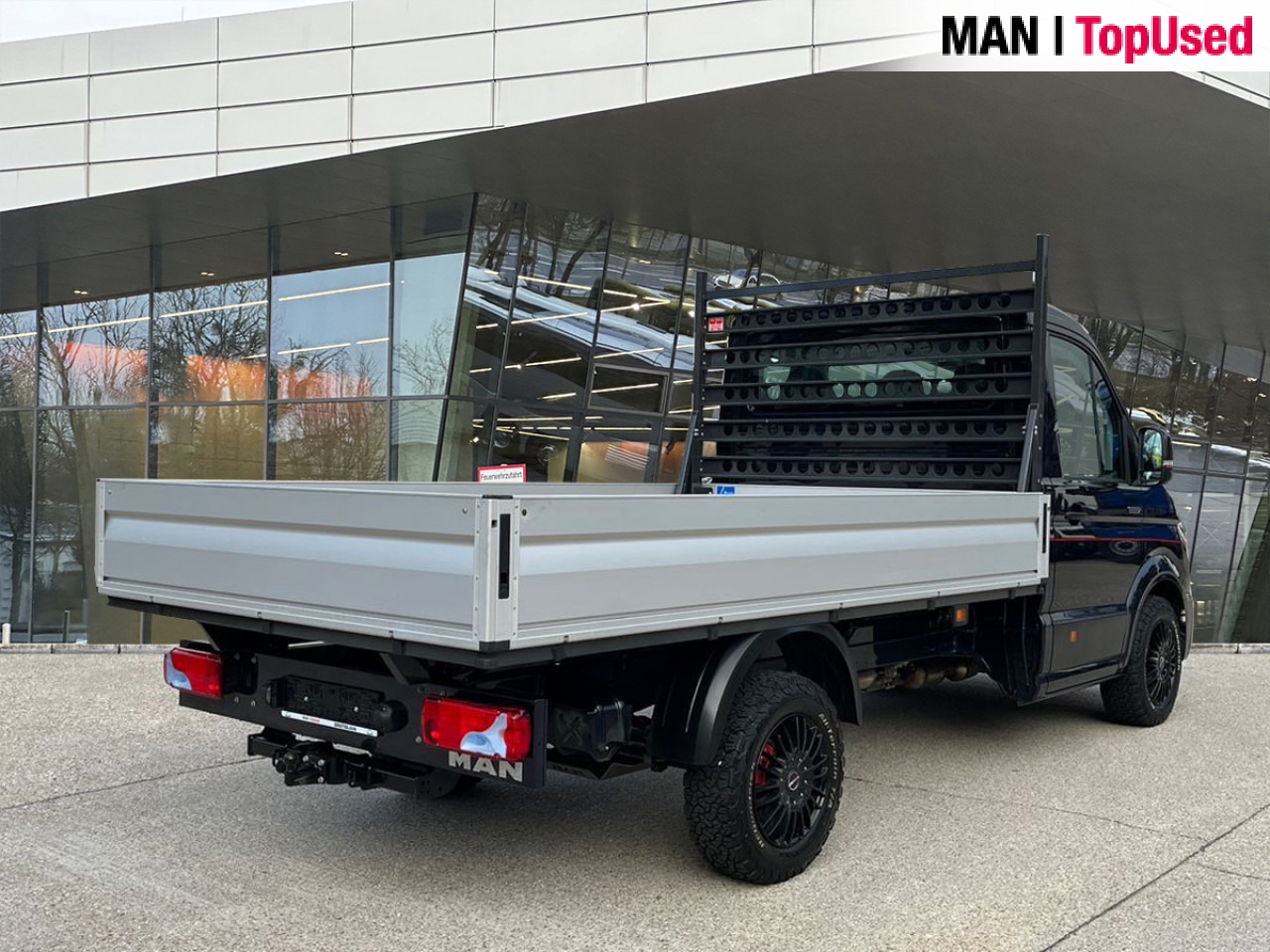 Furgone con cassone fisso MAN TGE 3.180 4X4 Individual SB, Automatic, Flat bed: foto 13