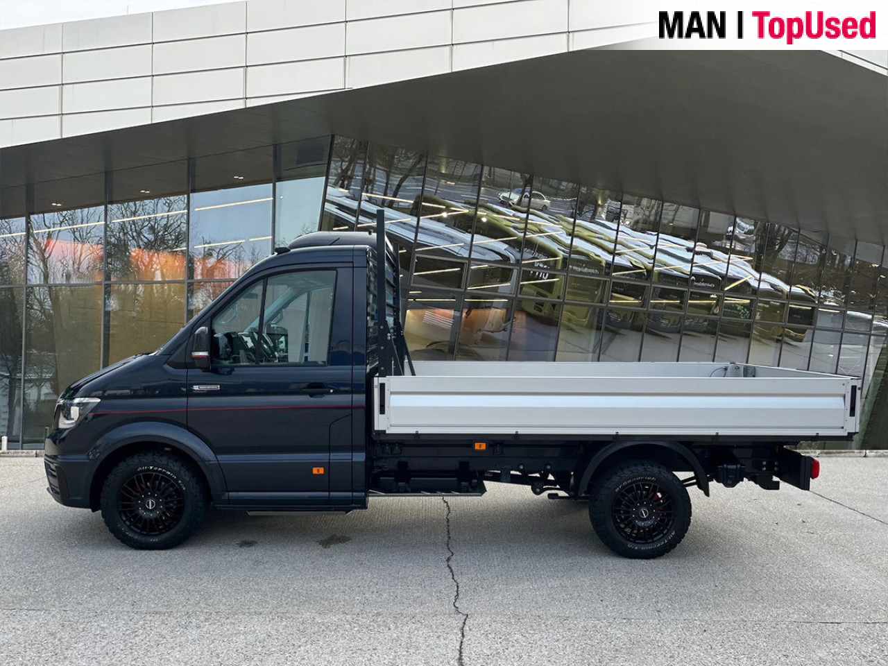 MAN TGE 3.180 4X4 Individual SB, Automatic, Flat bed - Furgone con cassone fisso: foto 3 MAN TGE 3.180 4X4 Individual SB, Automatic, Flat bed - Furgone con cassone fisso: foto 3