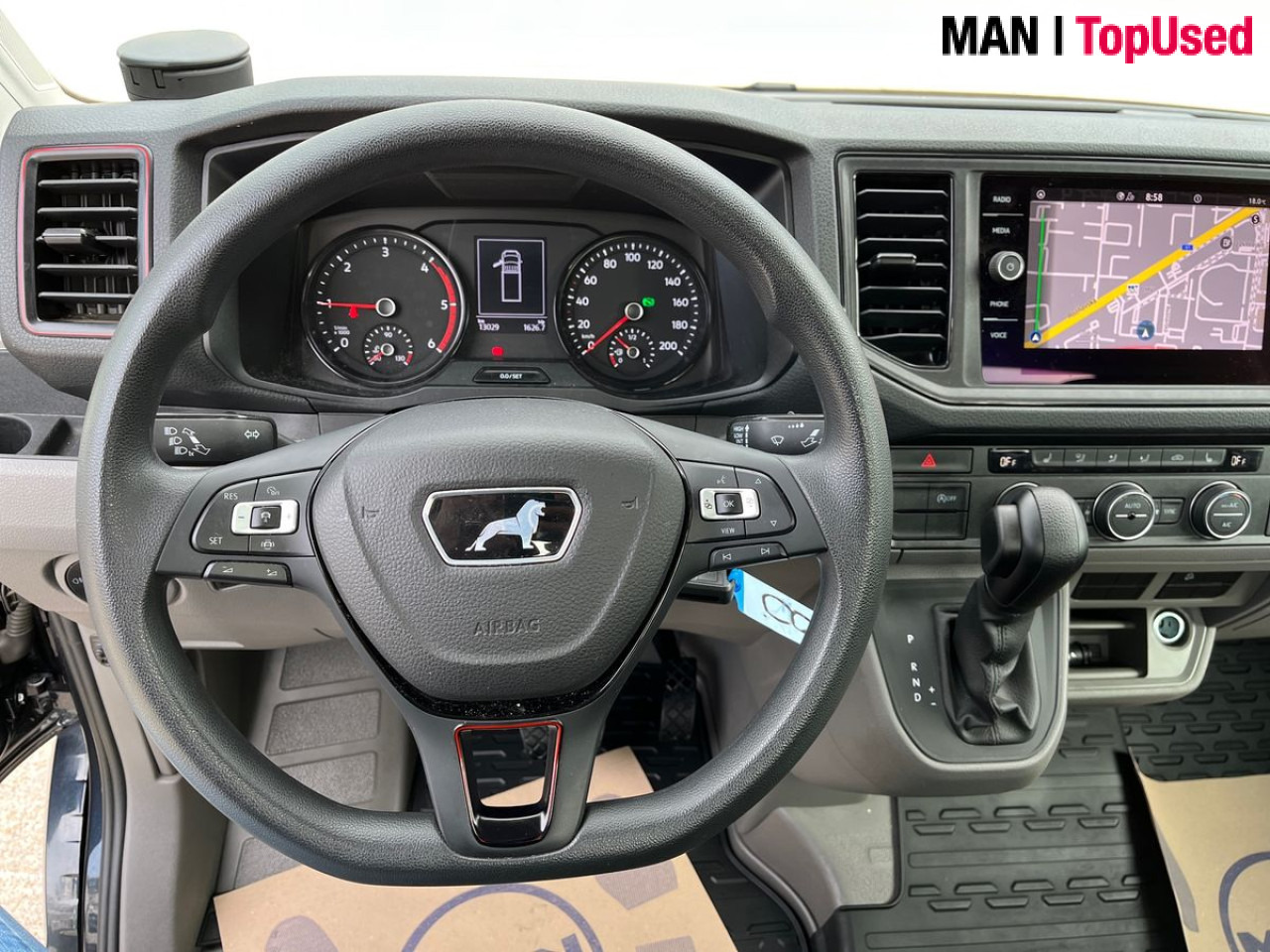 Furgone con cassone fisso MAN TGE 3.180 4X4 Individual SB, Automatic, Flat bed: foto 7