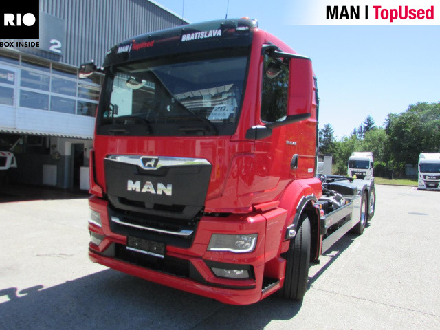 MAN TGS 26.480 6x2-4 BL CH Euro6 Retarder Klima AHK ZV - Autocarro scarrabile: foto 1 MAN TGS 26.480 6x2-4 BL CH Euro6 Retarder Klima AHK ZV - Autocarro scarrabile: foto 1