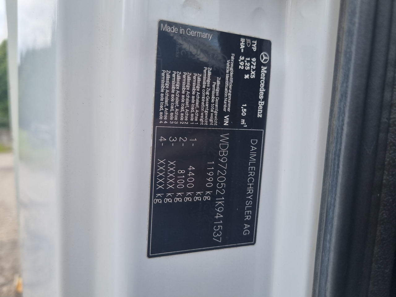 Camion cisterna MERCEDES-BENZ ATEGO 1218 water cistern + pressure pump 20 BAR: foto 17