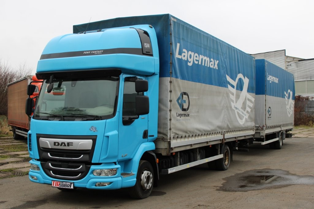 DAF LF 260 FA + G.T.S. PJT 10N (2022) - Camion centinato: foto 2 DAF LF 260 FA + G.T.S. PJT 10N (2022) - Camion centinato: foto 2