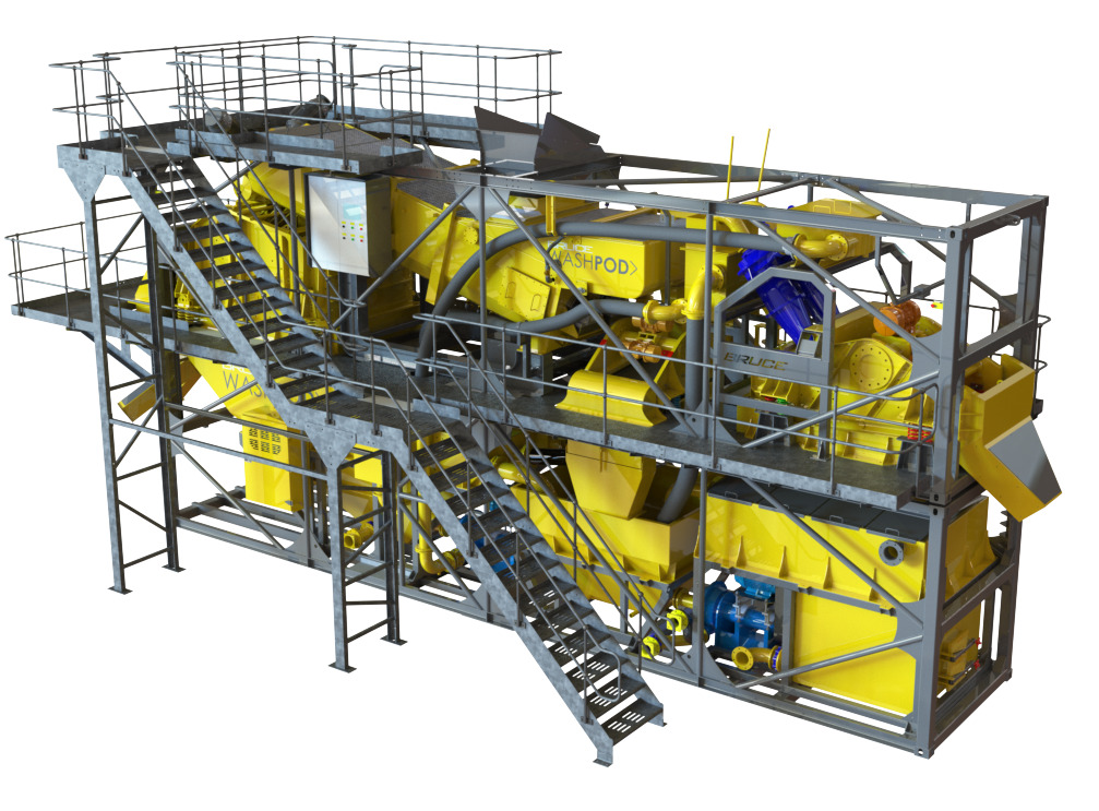 BRUCE TWIN PLATFORM WASHPOD - Macchina da cantiere: foto 3 BRUCE TWIN PLATFORM WASHPOD - Macchina da cantiere: foto 3
