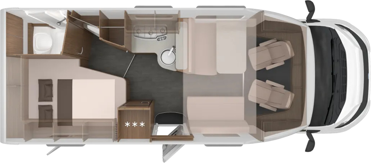 Wohnmobil Knaus L!VE WAVE 650 MF - Camper profilato: foto 2 Wohnmobil Knaus L!VE WAVE 650 MF - Camper profilato: foto 2