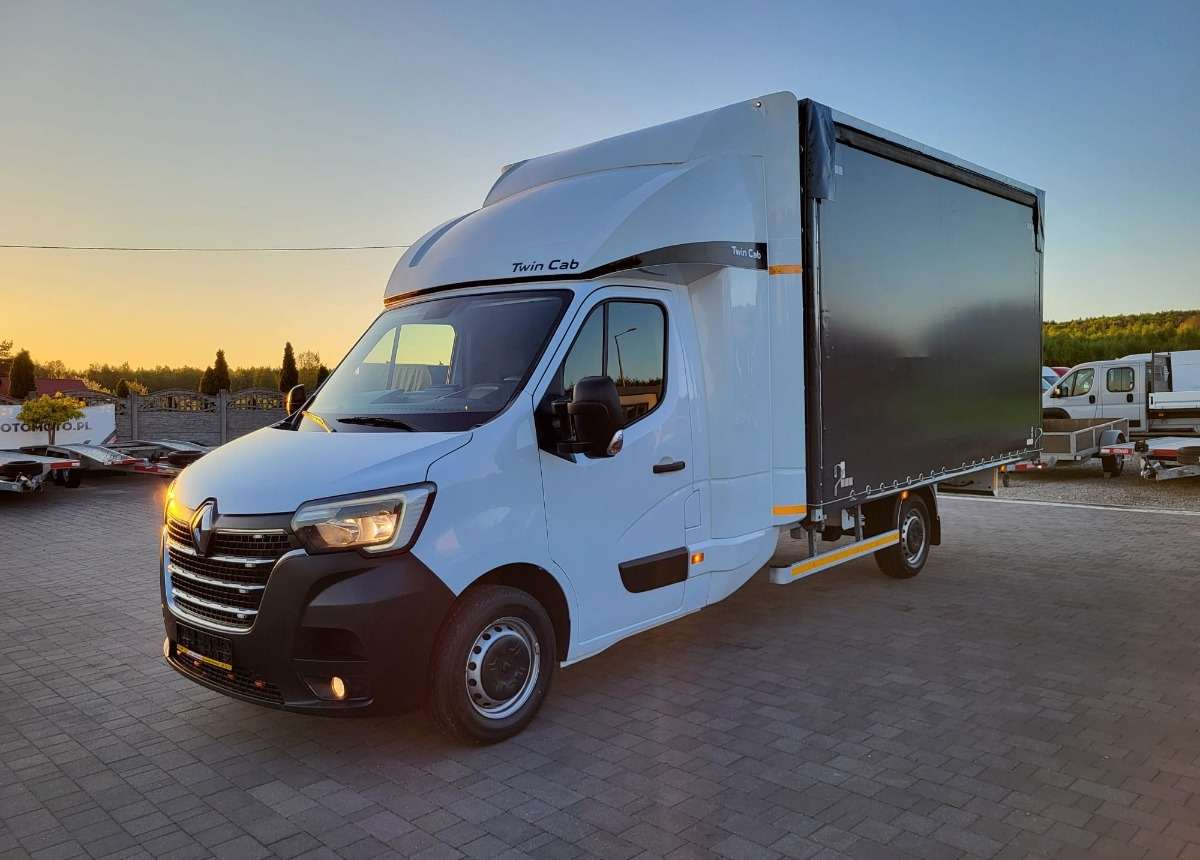 Furgone centinato Renault Master 10 europalet Salon Polska Masrer Kabina XXL: foto 9