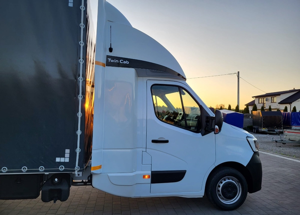 Furgone centinato Renault Master 10 europalet Salon Polska Masrer Kabina XXL: foto 12