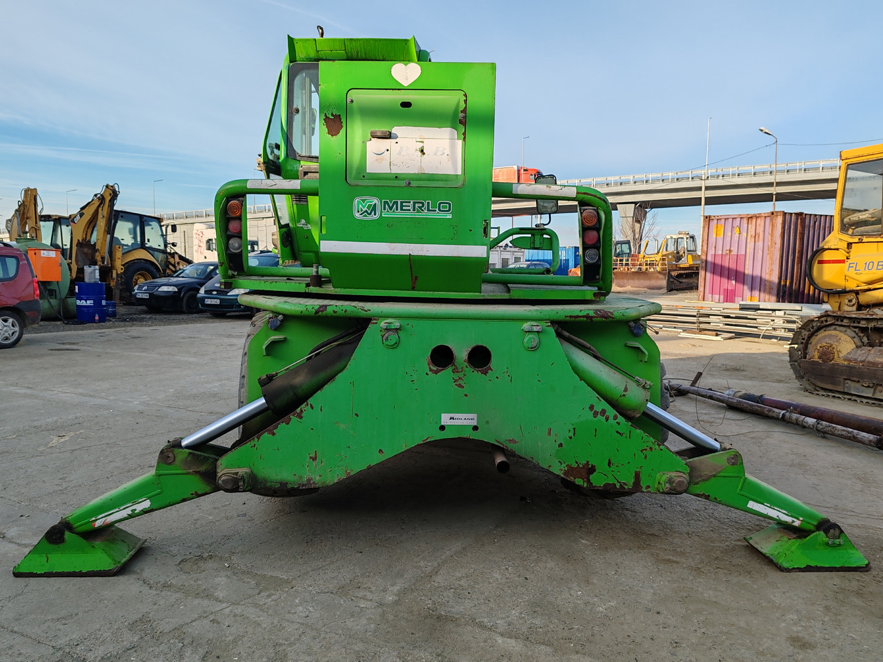 Sollevatore telescopico Merlo Roto 38.16S: foto 6 Sollevatore telescopico Merlo Roto 38.16S: foto 6