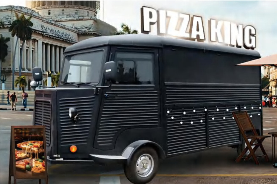 Deli Star Trailer Retro Frenchie FR 4800 Electric - EU standards - Rimorchio autonegozio: foto 1 Deli Star Trailer Retro Frenchie FR 4800 Electric - EU standards - Rimorchio autonegozio: foto 1