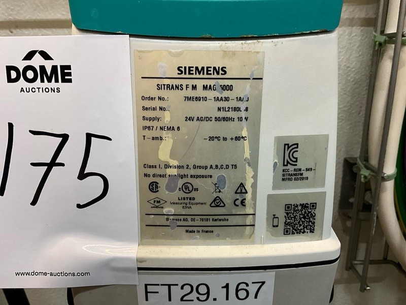 SIMENS Sitrans F M Mag5000 - Macchina alimentare: foto 3 SIMENS Sitrans F M Mag5000 - Macchina alimentare: foto 3