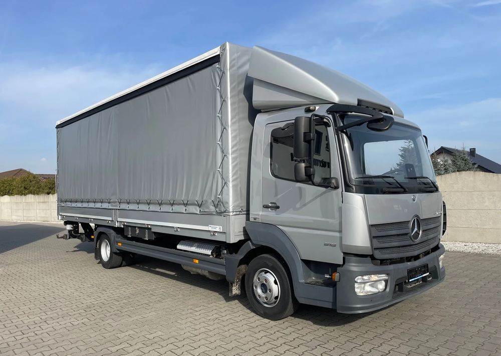 Mercedes-Benz ATEGO 818 Klima, Webasto, Burtofirana! - Camion centinato: foto 1 Mercedes-Benz ATEGO 818 Klima, Webasto, Burtofirana! - Camion centinato: foto 1