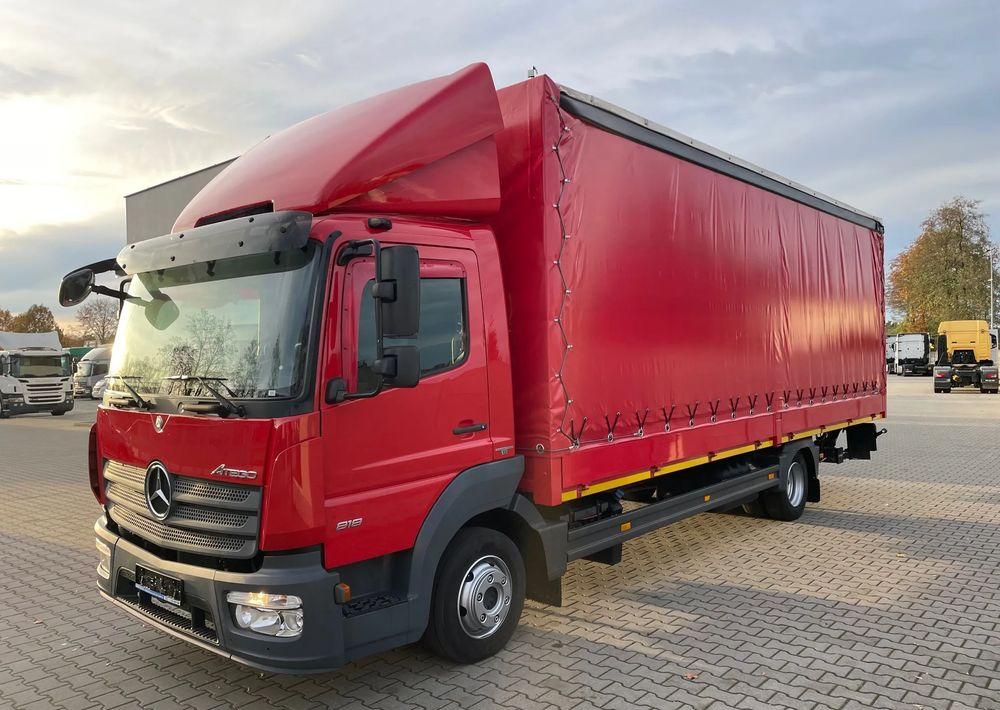 Mercedes-Benz ATEGO 818, Klima, webasto, 17 euro palet! - Camion centinato: foto 2 Mercedes-Benz ATEGO 818, Klima, webasto, 17 euro palet! - Camion centinato: foto 2
