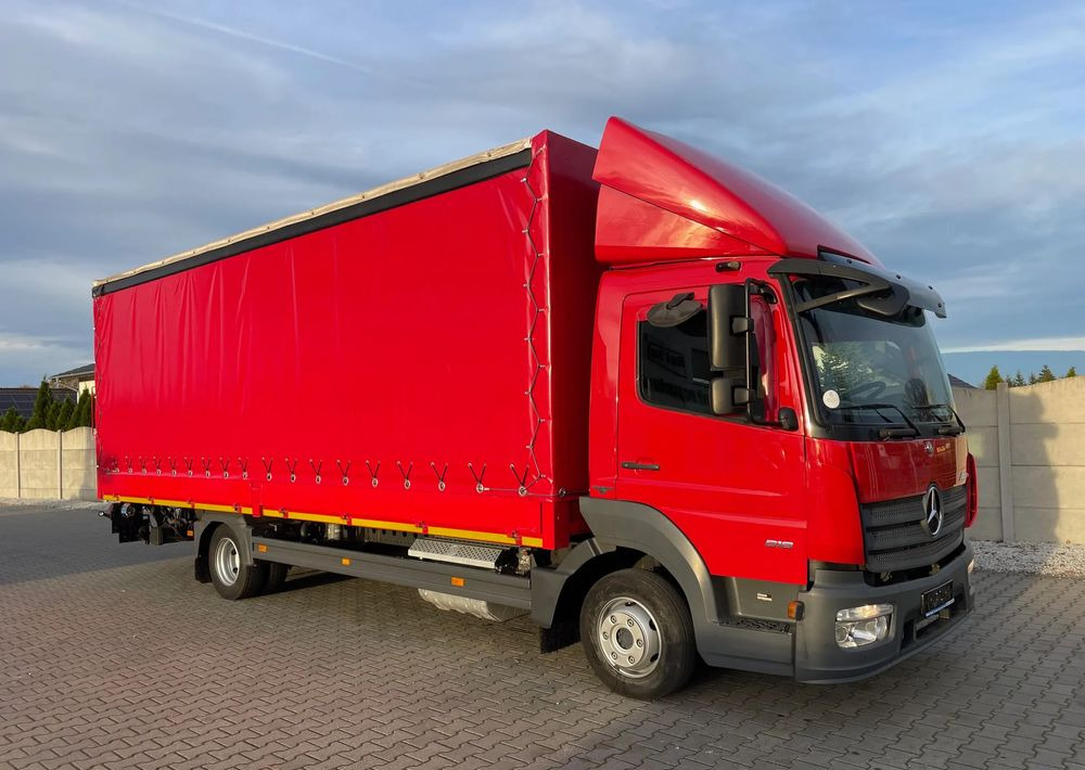 Mercedes-Benz ATEGO 818, Klima, webasto, 17 euro palet! - Camion centinato: foto 4 Mercedes-Benz ATEGO 818, Klima, webasto, 17 euro palet! - Camion centinato: foto 4