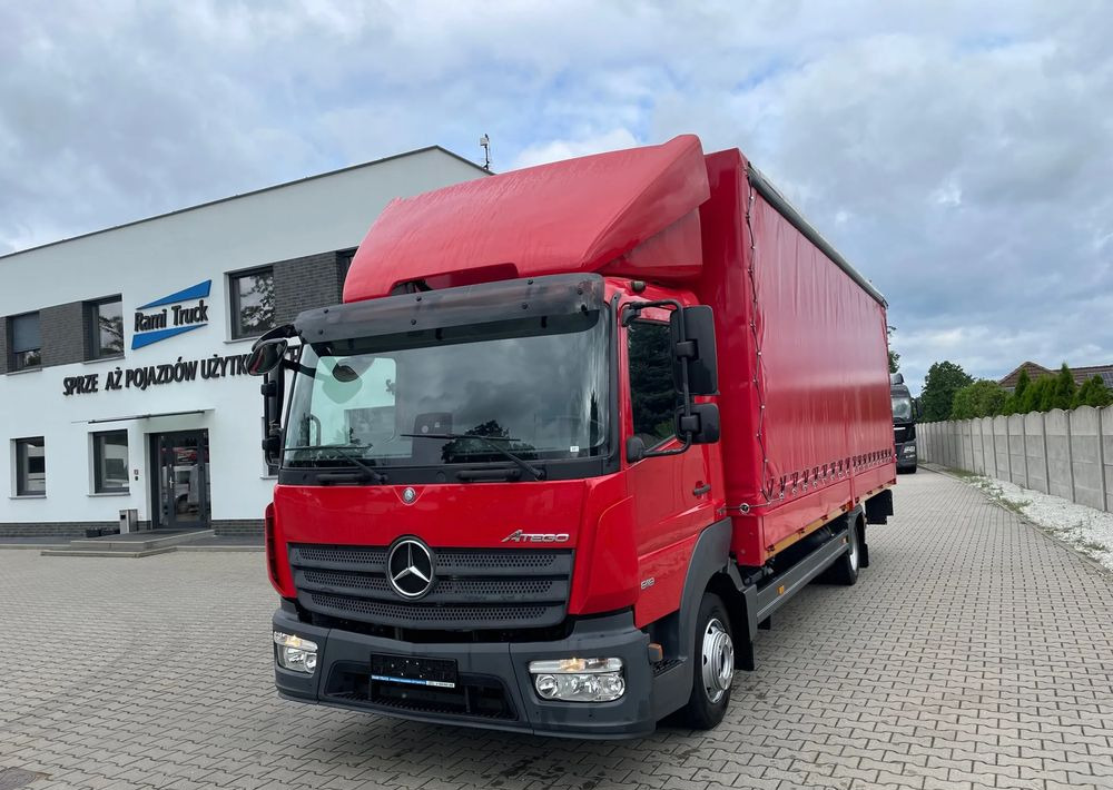 Mercedes-Benz ATEGO 818, Klima, webasto, burtofirana! - Camion centinato: foto 1 Mercedes-Benz ATEGO 818, Klima, webasto, burtofirana! - Camion centinato: foto 1