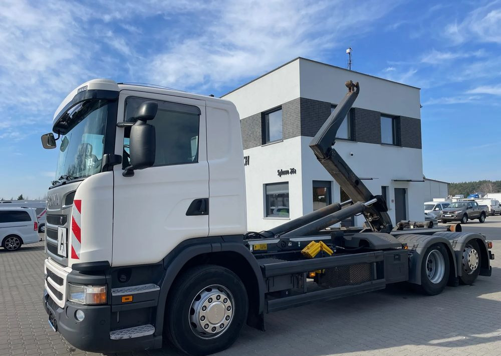 Scania R410 Hakowiec MEILLER RK20 65 - Autocarro scarrabile: foto 1 Scania R410 Hakowiec MEILLER RK20 65 - Autocarro scarrabile: foto 1