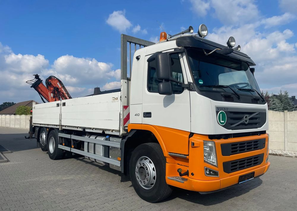 Volvo FM410 EURO 5, HDS ATLAS 165.2E-A2 RADIO STEROWANY, ZABUDOWA 7,1 m! - Autocarro con pianale/ Cassone fisso, Camion con gru: foto 3 Volvo FM410 EURO 5, HDS ATLAS 165.2E-A2 RADIO STEROWANY, ZABUDOWA 7,1 m! - Autocarro con pianale/ Cassone fisso, Camion con gru: foto 3