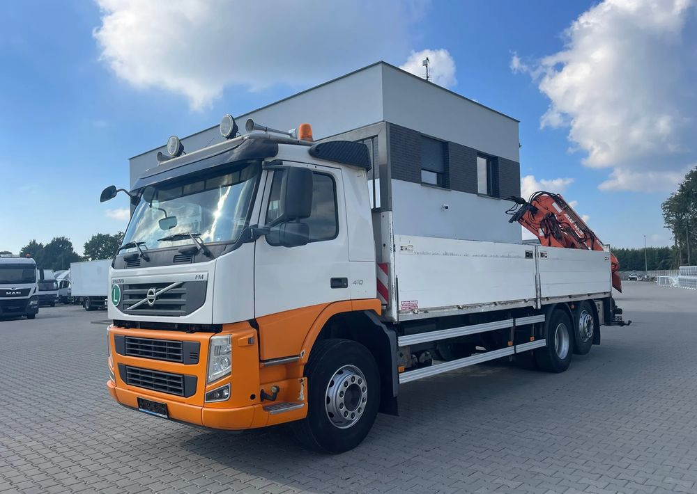 Volvo FM410 EURO 5, HDS ATLAS 165.2E-A2 RADIO STEROWANY, ZABUDOWA 7,1 m! - Autocarro con pianale/ Cassone fisso, Camion con gru: foto 2 Volvo FM410 EURO 5, HDS ATLAS 165.2E-A2 RADIO STEROWANY, ZABUDOWA 7,1 m! - Autocarro con pianale/ Cassone fisso, Camion con gru: foto 2