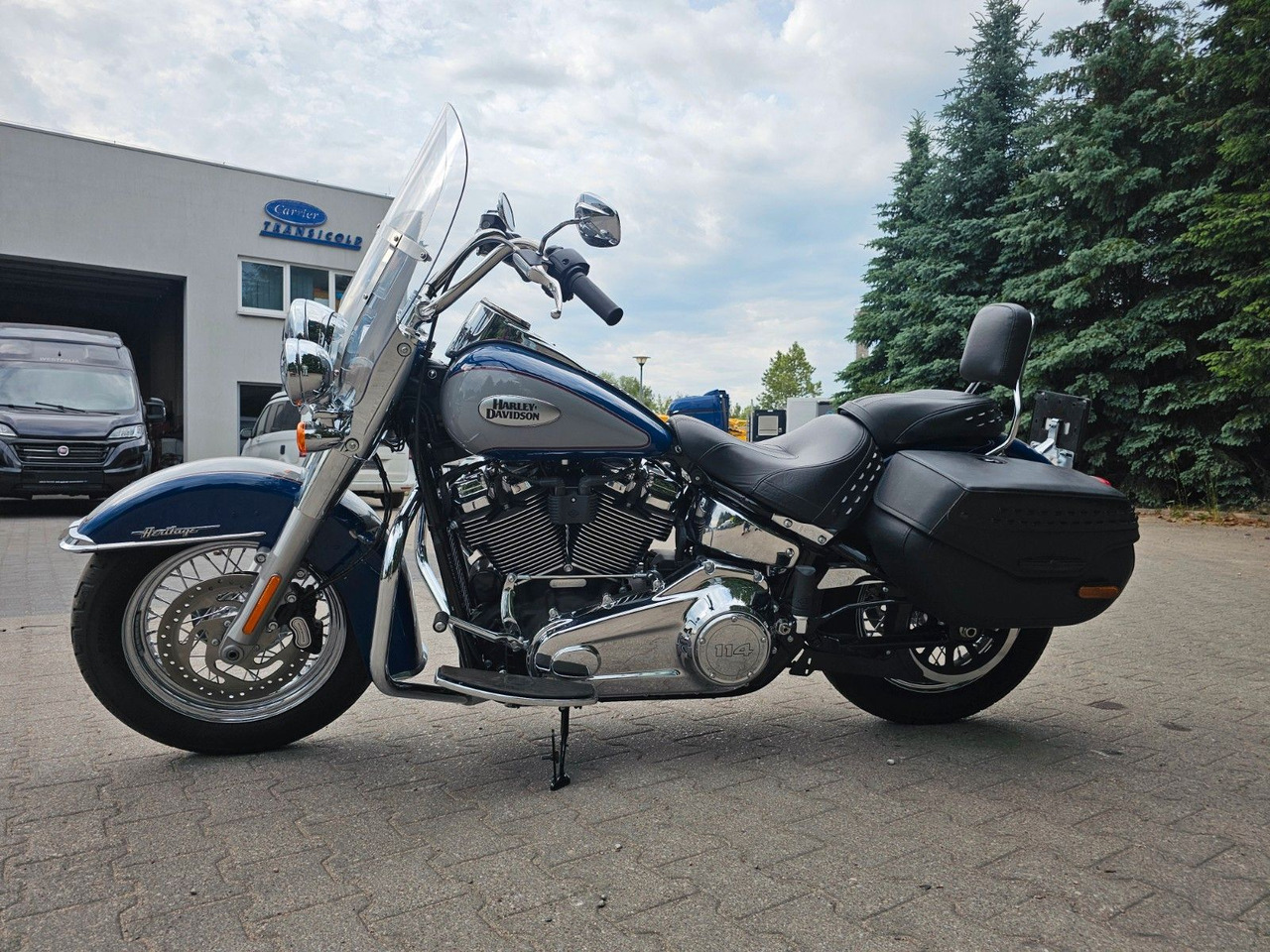 Harley-Davidson SOFTAIL Heritage Classic 114 nur 600km! Gepflegt - Motocicletta: foto 4 Harley-Davidson SOFTAIL Heritage Classic 114 nur 600km! Gepflegt - Motocicletta: foto 4