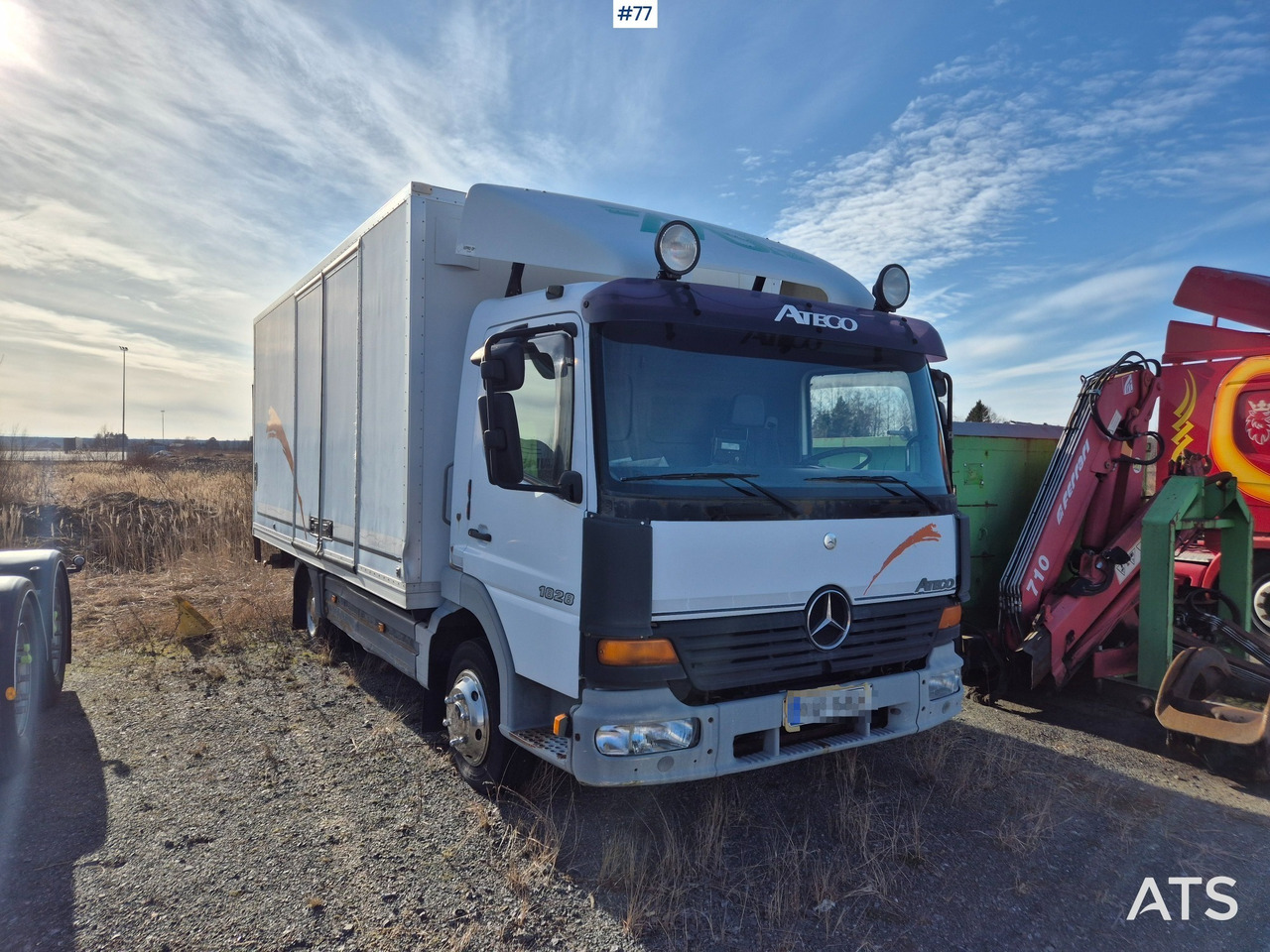 Mercedes-Benz Atego - Autocarro furgonato: foto 4 Mercedes-Benz Atego - Autocarro furgonato: foto 4