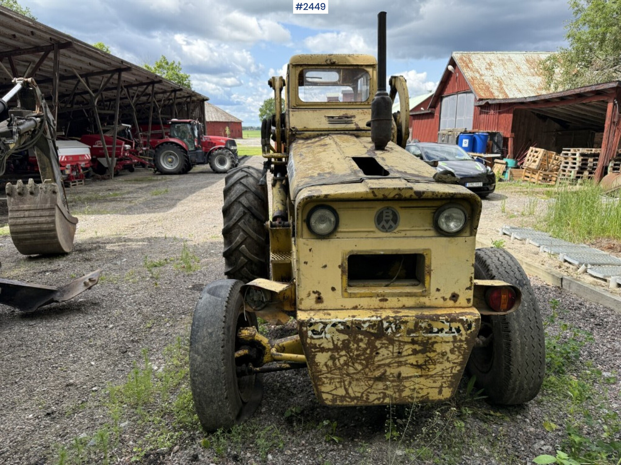 Backhoe loader Volvo BM LM 218 Repair item - Trattore: foto 4 Backhoe loader Volvo BM LM 218 Repair item - Trattore: foto 4