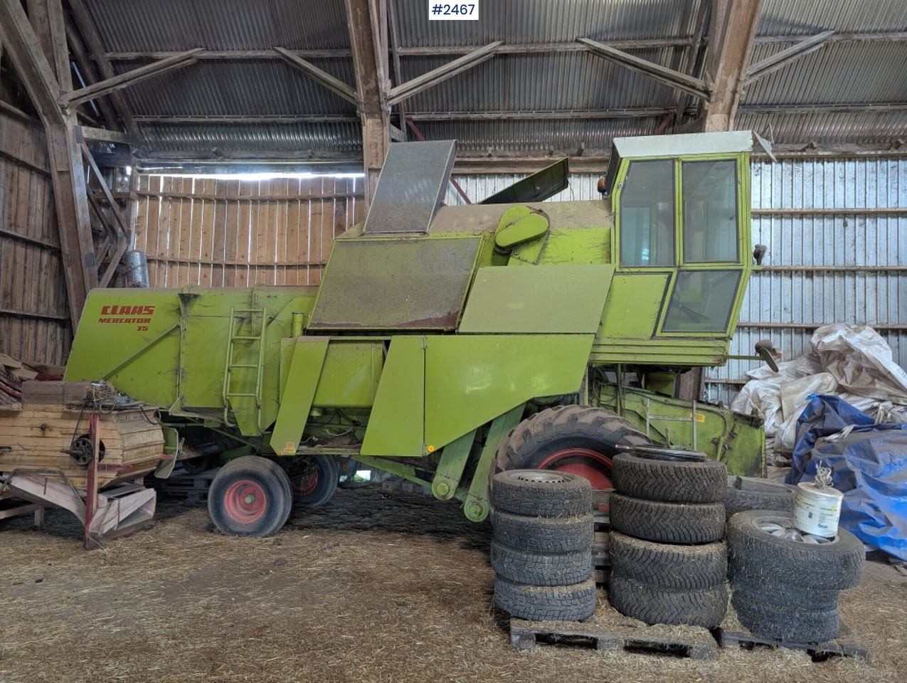 Combine Harvester - Claas Mercator 75 - Mietitrebbia: foto 2 Combine Harvester - Claas Mercator 75 - Mietitrebbia: foto 2