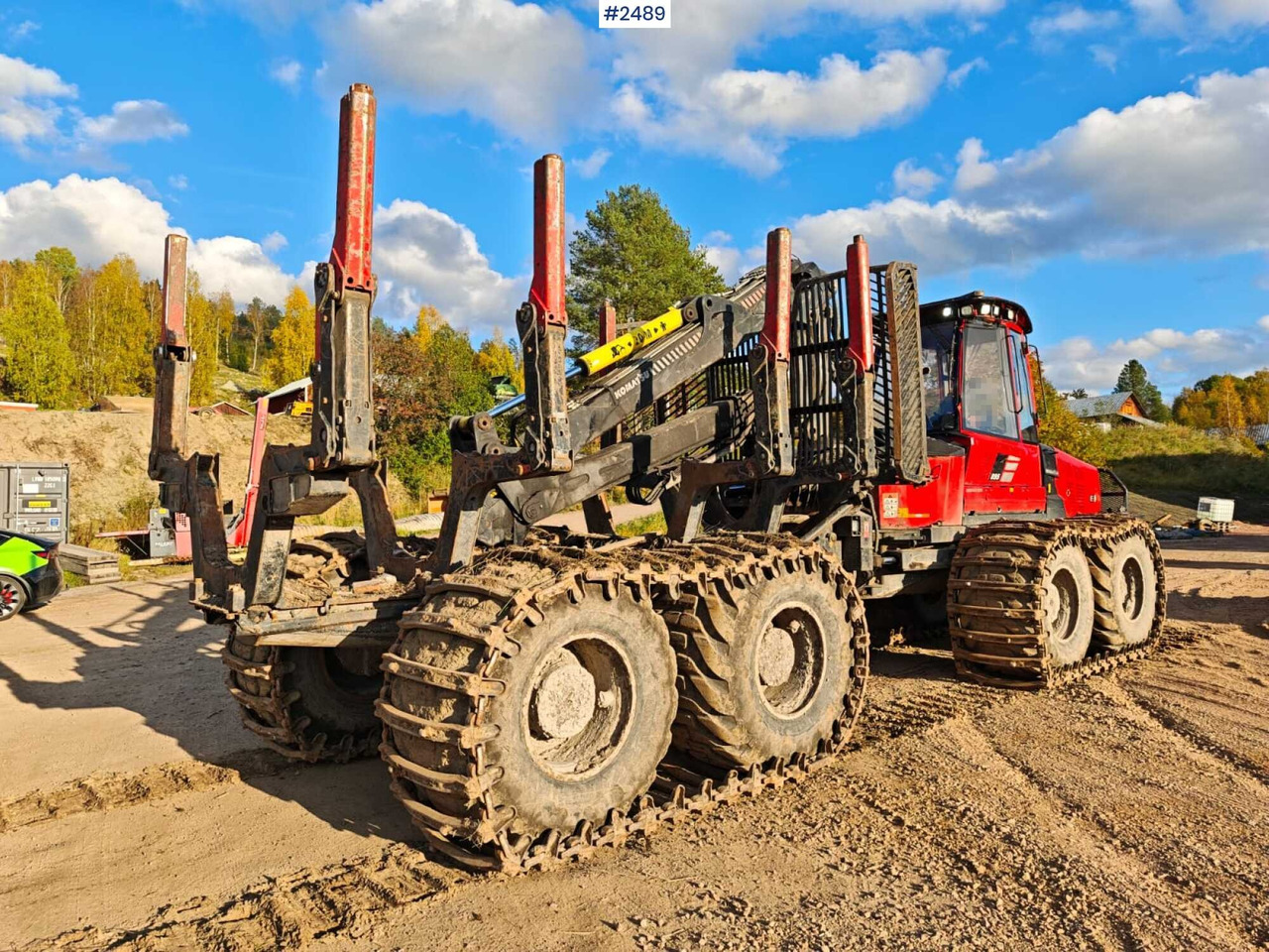 Komatsu 895 Forwarder (VIDEO) - Forwarder: foto 3 Komatsu 895 Forwarder (VIDEO) - Forwarder: foto 3