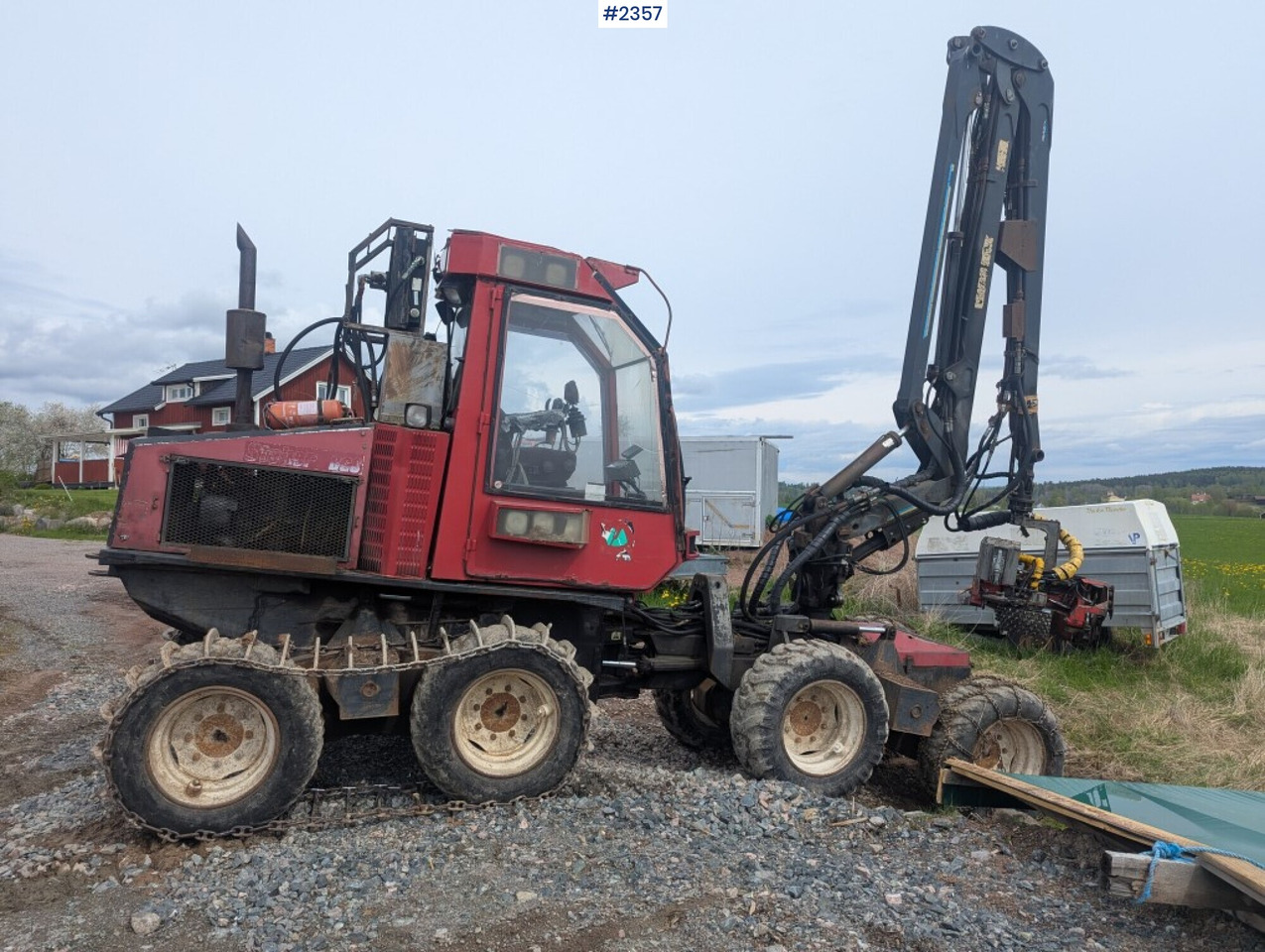 Thinning harvester, Steber BGS with Mowi crane - Macchina da raccolta: foto 4 Thinning harvester, Steber BGS with Mowi crane - Macchina da raccolta: foto 4