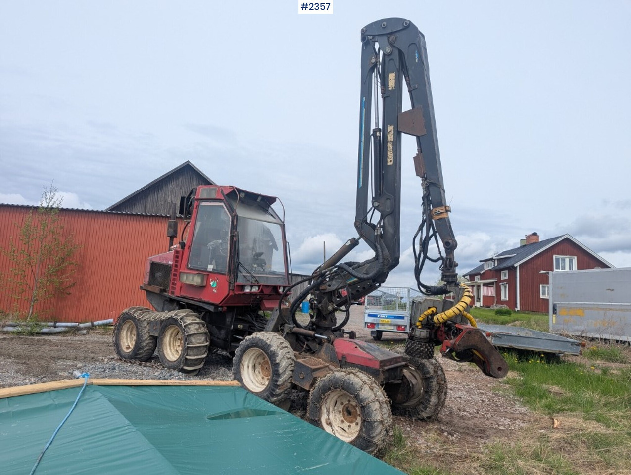 Thinning harvester, Steber BGS with Mowi crane - Macchina da raccolta: foto 5 Thinning harvester, Steber BGS with Mowi crane - Macchina da raccolta: foto 5