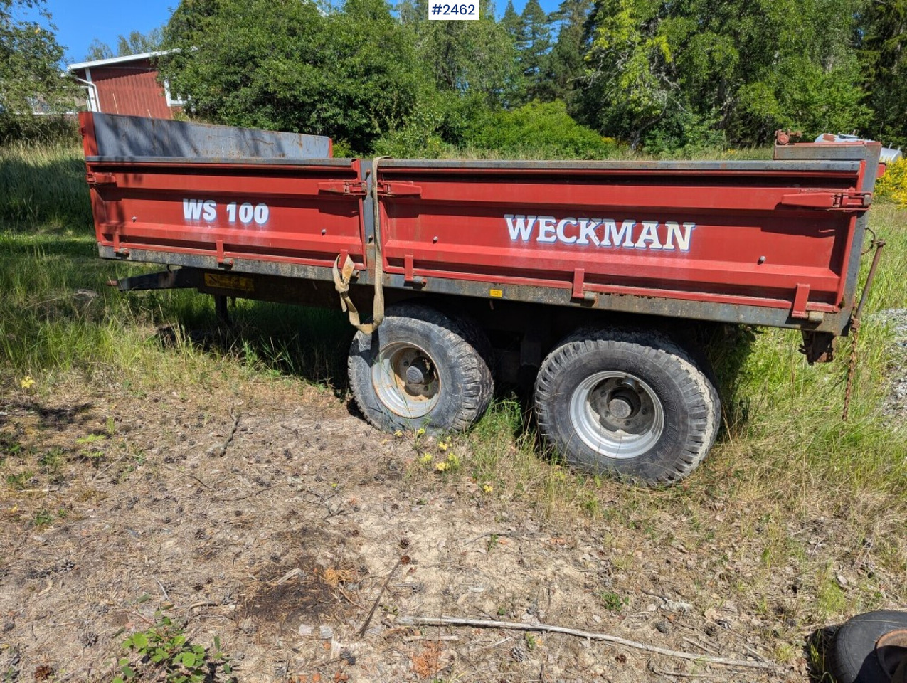 Tipper Weckman WS100 - Rimorchio ribaltabile: foto 2 Tipper Weckman WS100 - Rimorchio ribaltabile: foto 2