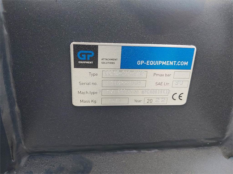 GP equipment Bakkenset CW05 - Benna per escavatore per Macchina da cantiere: foto 3 GP equipment Bakkenset CW05 - Benna per escavatore per Macchina da cantiere: foto 3