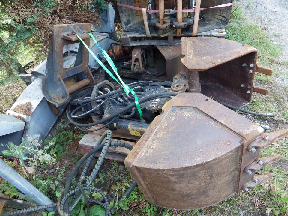 Greifer Kinshofer C18 60 mit Lehnhoff MS10 - Benna mordente per Macchina da cantiere: foto 2 Greifer Kinshofer C18 60 mit Lehnhoff MS10 - Benna mordente per Macchina da cantiere: foto 2