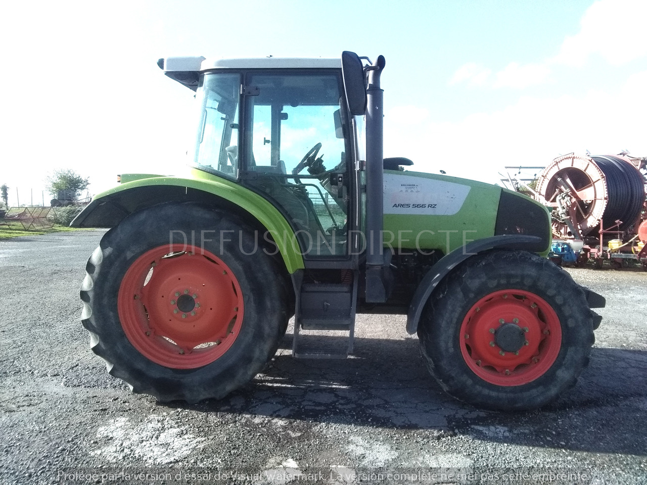 CLAAS TRACTEUR AGRICOLE ARES 566 RZ - Trattore: foto 2 CLAAS TRACTEUR AGRICOLE ARES 566 RZ - Trattore: foto 2