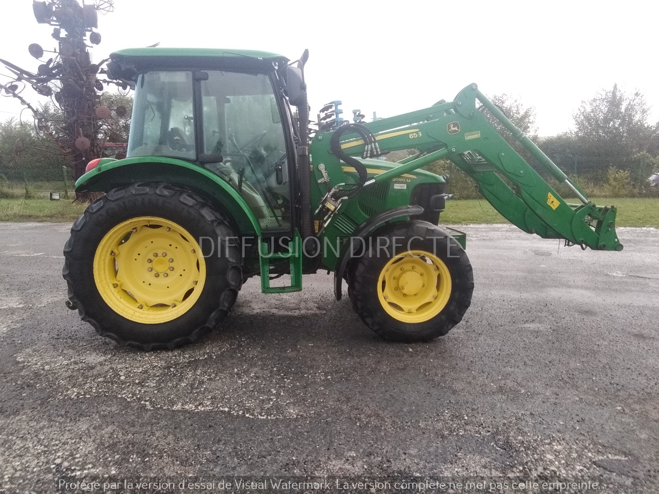 JOHN DEERE TRACTEUR AGRICOLE 5090 M - Trattore: foto 2 JOHN DEERE TRACTEUR AGRICOLE 5090 M - Trattore: foto 2