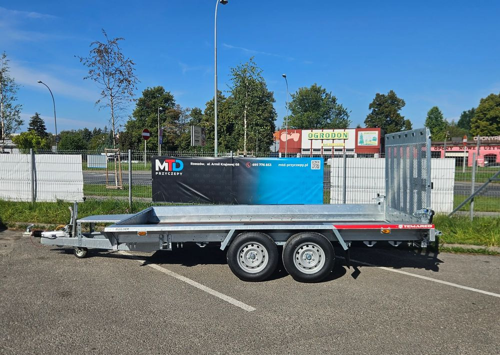 TEMARED BUILDER 3 4018 S 2 oś - Rimorchio trasporto macchine operatrici: foto 2 TEMARED BUILDER 3 4018 S 2 oś - Rimorchio trasporto macchine operatrici: foto 2
