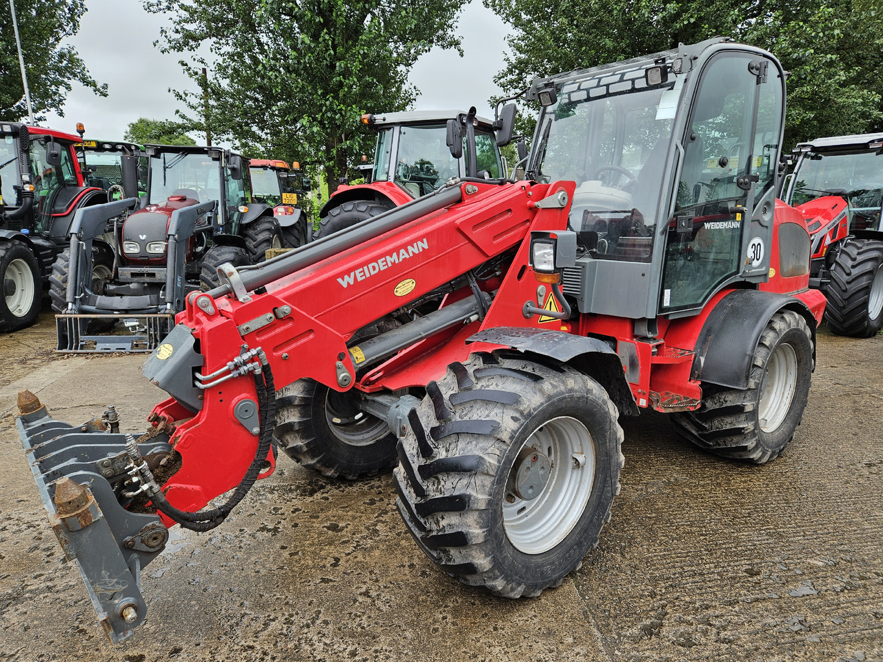 2018 Weidemann 3080 - Pala gommata telescopica: foto 2 2018 Weidemann 3080 - Pala gommata telescopica: foto 2