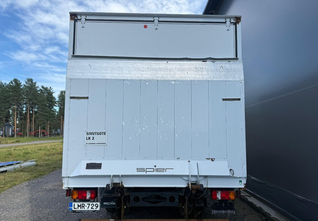 Mercedes-BenzAtego kaappi + perälauta - Autocarro furgonato: foto 4 Mercedes-BenzAtego kaappi + perälauta - Autocarro furgonato: foto 4