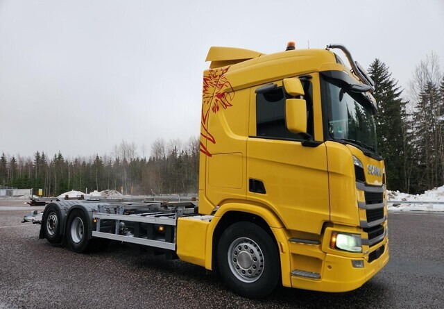 Scania R410 CNG / CBG 6x2 - Autocarro portacontainer/ Caisse interchangeable: foto 5 Scania R410 CNG / CBG 6x2 - Autocarro portacontainer/ Caisse interchangeable: foto 5