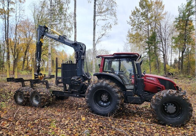 ValtraN123 + Kronos 140 4WDM + Cranab FC8 - Trattore forestale, Rimorchio forestale: foto 5 ValtraN123 + Kronos 140 4WDM + Cranab FC8 - Trattore forestale, Rimorchio forestale: foto 5